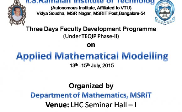 FDP On Applied Mathematical