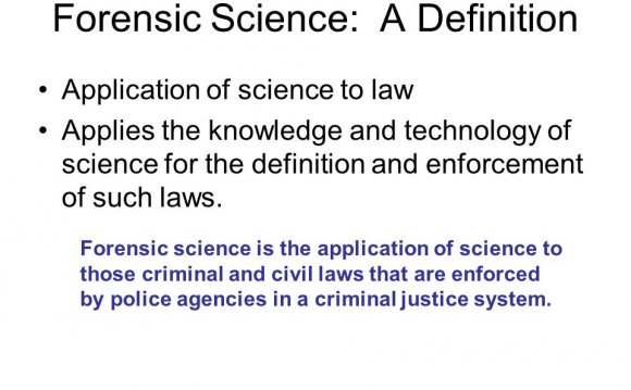 Application definition Science
