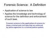 Application definition Science