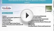 International Journal of Recent advances in Physics (IJRAP)