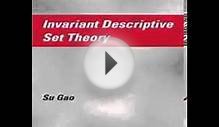 Invariant Descriptive Set Theory Pure and Applied