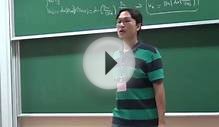 Summer Program on “PDEs and Applied Mathematics” 14/7